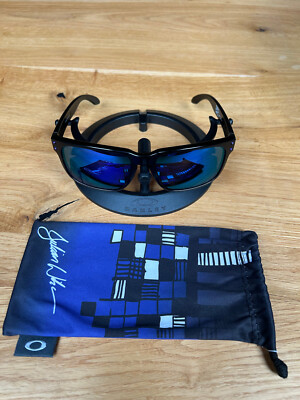 Oakley Holbrook Matte Black / Violet Iridium - Julian Wilson Signature Edition