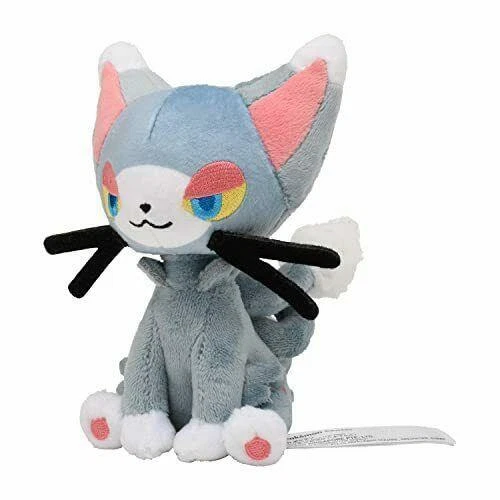 Pokemon Center Original Plush Toy Pok mon fit Glameow Charmian Chaglam