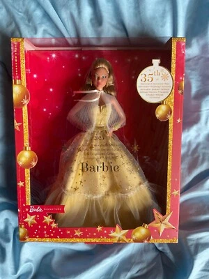 Barbie signature Noël Christmas Holiday 2023 HJX05 Brune - Photo 1/2