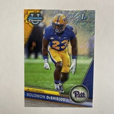 2023 Topps Bowman U Solomon DeShields 1st Bowman Insert PITT