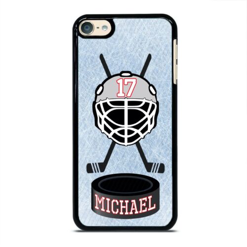 Personalisierte Name Nummer Eishockey Hülle Cover Sport für Apple iPod 7 6 5 4 - Bild 1 von 5