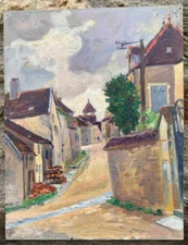 Ferdinand CHAUMEAU (XIX - Xx) Aka Ferchau: Oil Impressionism Chenôve France