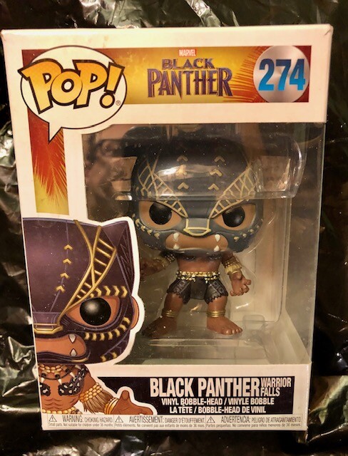Sale Funko Pop! Marvel Black Panther Warrior Falls #274 Vinyl Figure Chadwick Boseman
