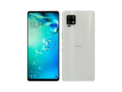 SHARP AQUOS zero6 A102SH White ROM 128GB/RAM 8GB Android Unlocked JAPAN