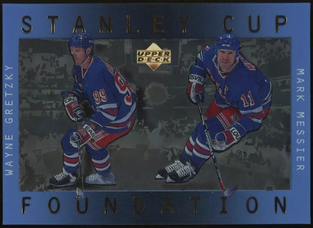 UPPER DECK NHLカード ENGRAINED HONORARY ENGRAVINGS TYLER MYERS 048/100 #HE-CM10 送料無料 中古 IT1 1996-97 Upper Deck Ice Stanley Cup Foundation Wayne Gretzky
