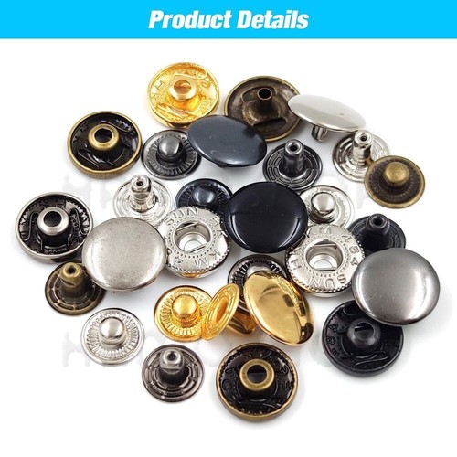 Snaps Buttons Dies Metal Buckle Installation Mould for Hand Press Fasteners - Picture 4 of 27