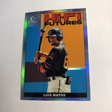 2022 Bowman Chrome Baseball Hi-Fi Futures #HIFI-19 Luis Matos