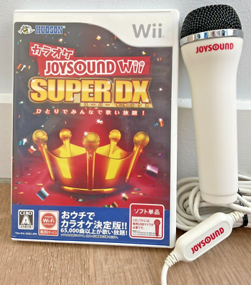 カラオケjoysound wiiマイク Amazon.com: Karaoke Joysound Wii Super DX: Hitori de Minna