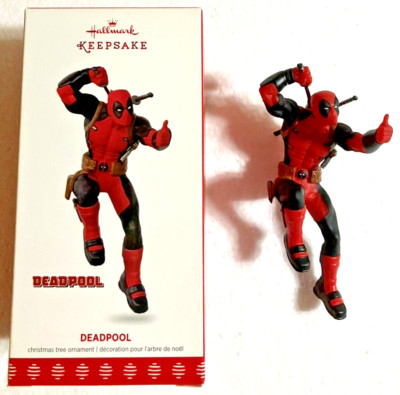 Hallmark ~ 2017 ~ DEADPOOL ~ Keepsake Ornament ~ HTF ~ Marvel ~ NEW/OPEN