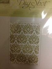 Sizzix Big Shot BEAUTIFULLY BAROQUE Textured Impressions Embossing" Stampin'UP