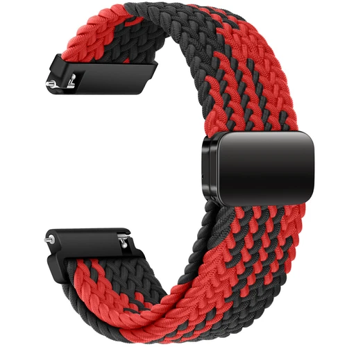 Correa de reloj de pulsera magnética de nailon trenzado de 18 mm 20 mm 22 mm correa de liberación rápida - Imagen 37 de 169