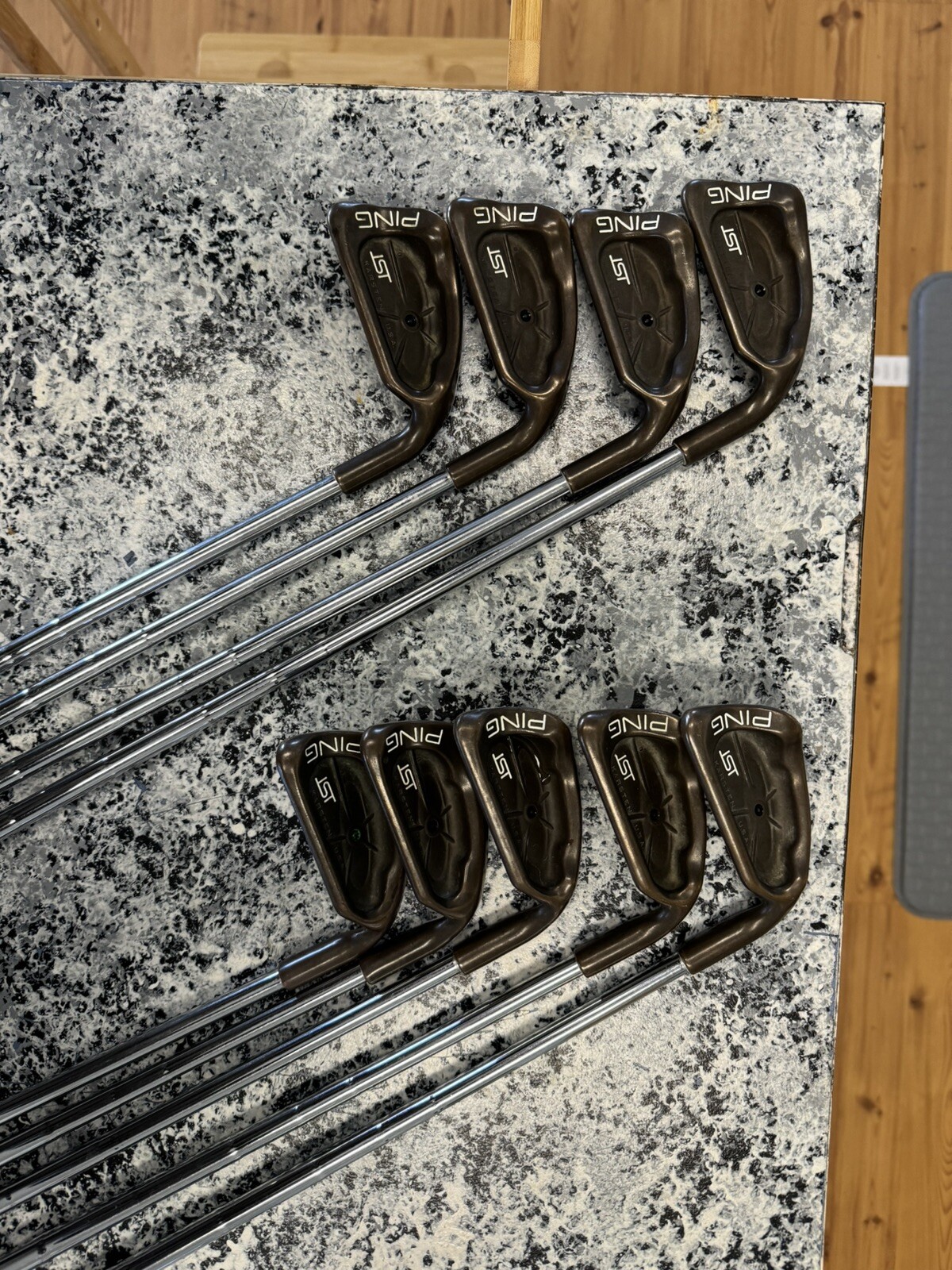 PING ISI BeCu Black Dot Iron Set 3PW SW Karsten ZZ65 Regular Steel