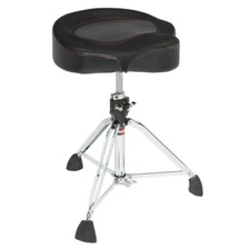 NEW - Gibraltar Pro Oversized Moto Seat Web Top Drum Throne, #9608MW2T