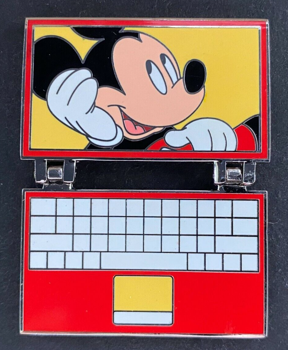 Mickey Mouse Hinged Laptop Disney Pin 79401-image