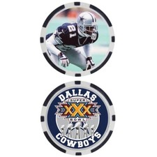 DEION SANDERS - COWBOYS SUPER BOWL XXX  - POKER CHIP