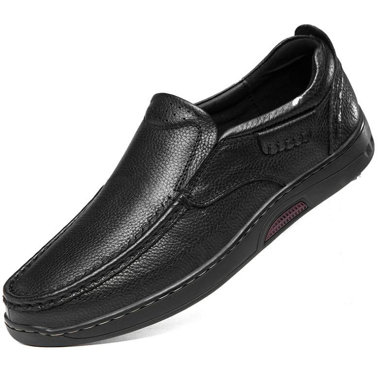 SAOLA Mocassini da uomo punta rotonda punta piatta scarpe da passeggio Oxford da passeggio da uomo business quotidiano