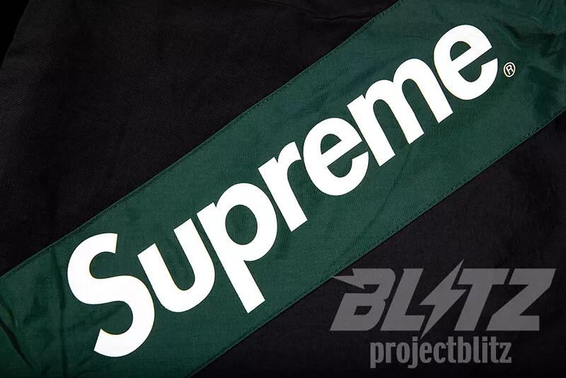 SUPREME PANELED TRACK JACKET BLACK S M SS20 | eBay