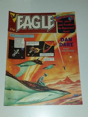 EAGLE 6TH AUGUST 1983 BRITISH WEEKLY COMIC _