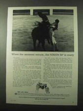 1959 Nikon SP Camera Ad - When The Moment Occurs