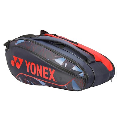 Yonex Badminton Schlägertasche 2329 Indigo Fog Hyper Red