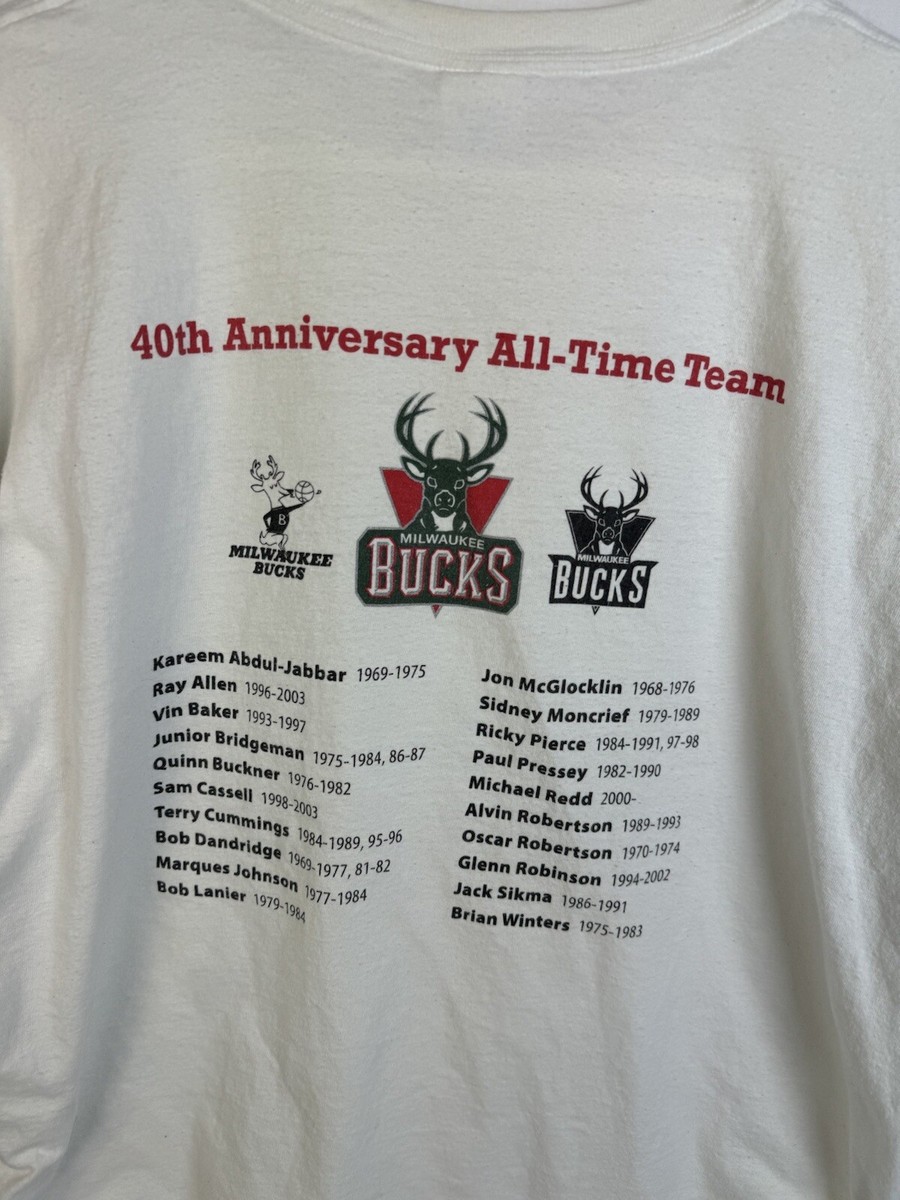 Vintage Bucks Playoff Shirt Milwaukee Bucks Apparel Merch