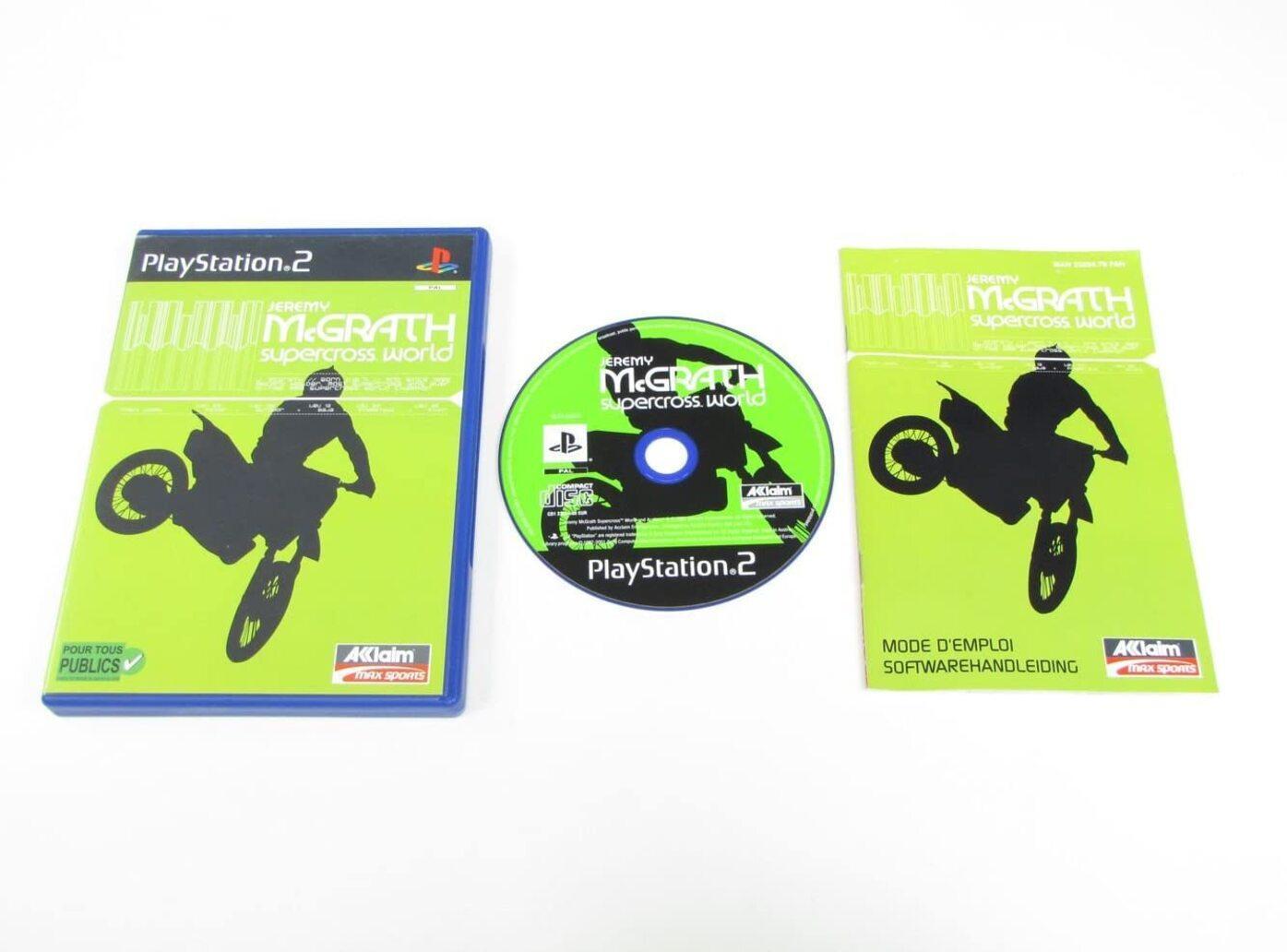 Jeu PS2 Jeremy McGrath Supercross World