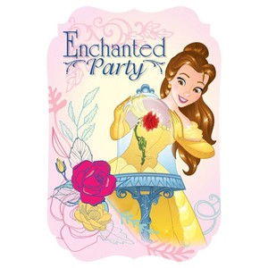 Beauty And The Beast Party Invitations Uk 6