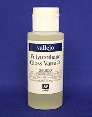 Vallejo GLOSS VARNISH POLYURETHANE - Hobby and Model Paint Supply - #26650