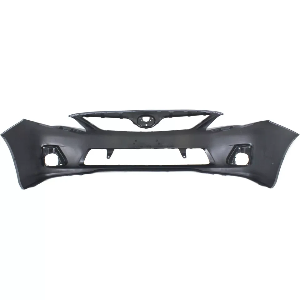 For 2011-2013 Toyota Corolla Front Bumper Cover & Upper Lower Grille & Fog Light - Image 4 of 4
