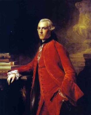 Oil painting Portrait-Of-William-Colyear-Viscount-Milsington-1964-Allan-Ramsay-O
