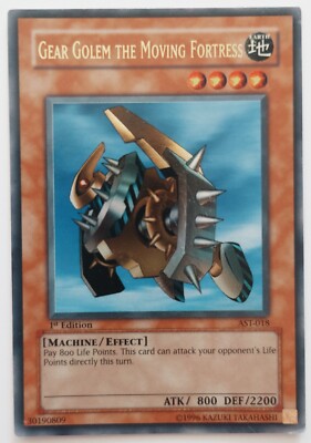 Yugioh - Gear Golem the Moving Fortress - AST-018 - Ultra Rare - 1. Edition