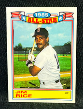 1986 Topps Baseball - JIM RICE #6 - GLOSSY ALL-STARS - BOSTON RED SOX