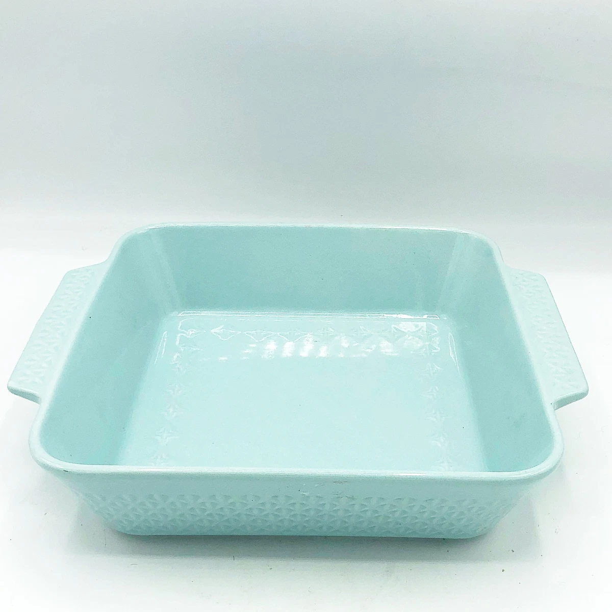 2pc Embossed Rectangular Bakeware Set Aqua - Threshold™ : Target