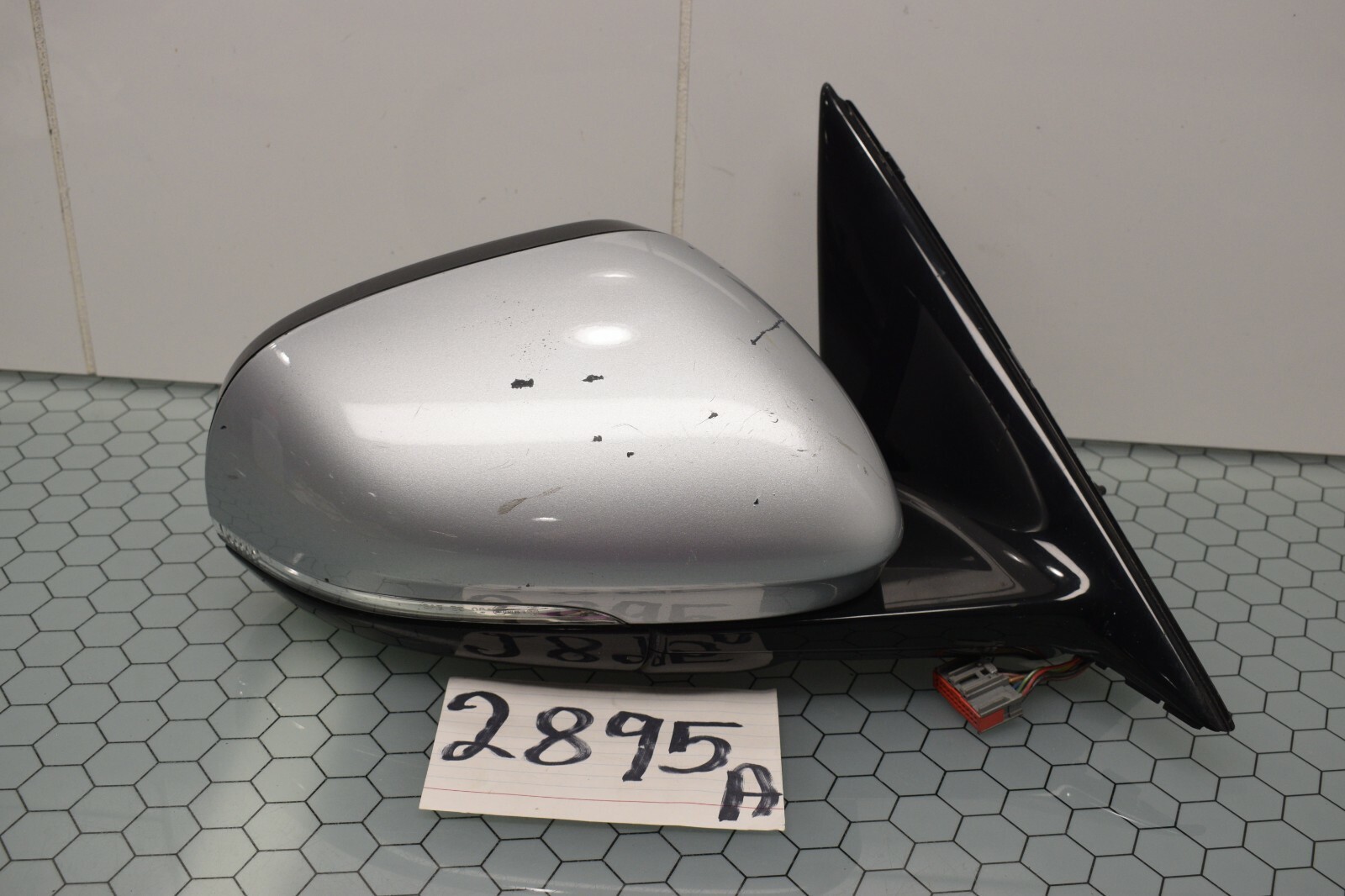 10 11 12 13 15 Jaguar XF Passenger side Mirror Used Power Used #2895A 