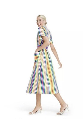 target short sleeve shirt dress Petal and Pup Women's Morrison Short Sleeve Shirt Dress