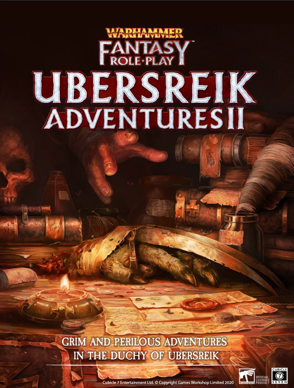 Warhammer Fantasy Roleplay RPG Ubersreik Adventures II - New and sealed
