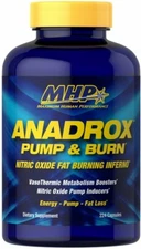 MHP ANADROX Nitric Oxide Pumps | Fat Burner Weight Loss and Energy 224 Capsules