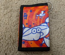 Orange Kid's Tri-Fold Wallet