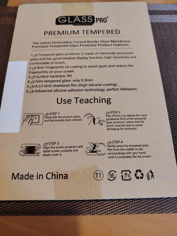 2 Pack - Screen Protector 10.1" for Lenovo Tab M10 TB-X505F/ TB-X605F - Image 3 of 3