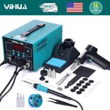 YIHUA 948-I Desoldering Gun Vacuump Pump Solder Suction Soldering Iron Station