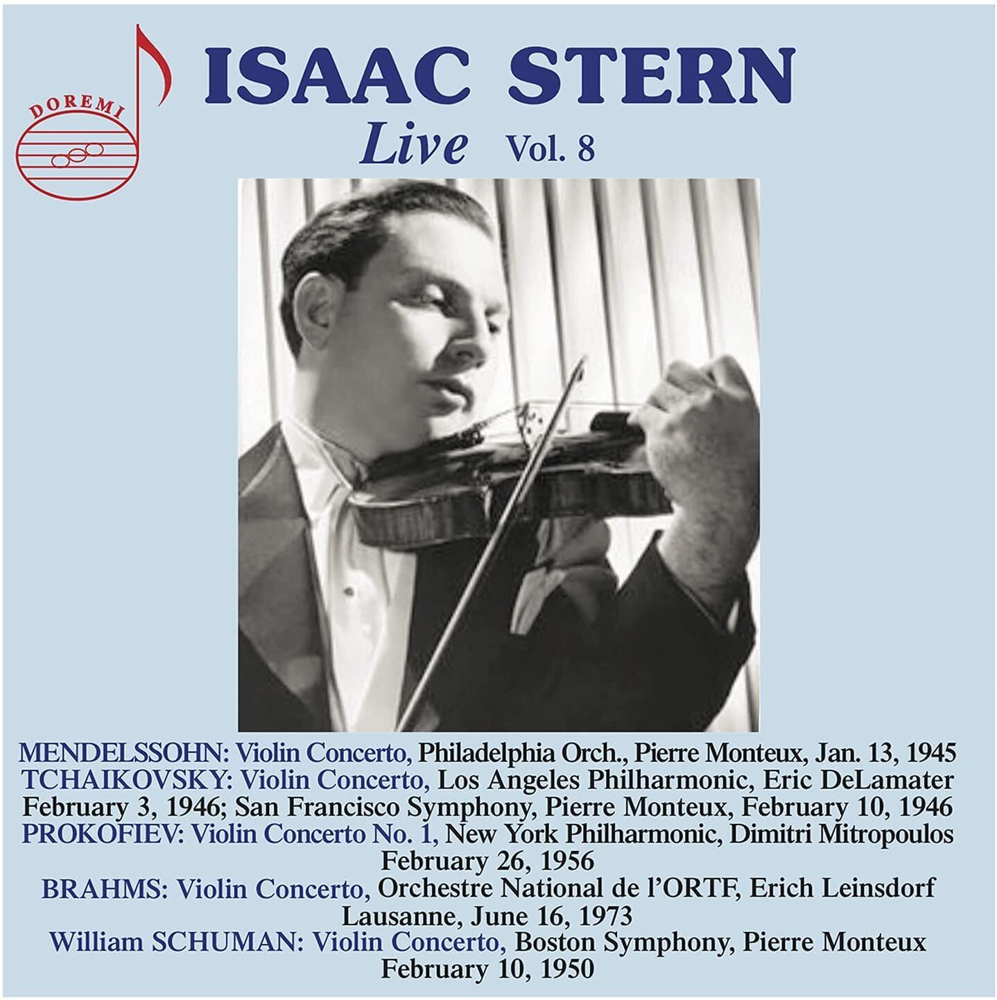 Isaac Stern Isaac Stern: Live - Volume 8 (CD) Album