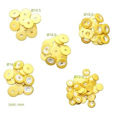200 pcs19.518.016.512mm Flute pads High-quality Good material