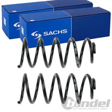 2X SACHS FAHRWERKSFEDERN HINTEN PASSEND FÜR SMART CABRIO CITY-COUPE CROSSBLADE