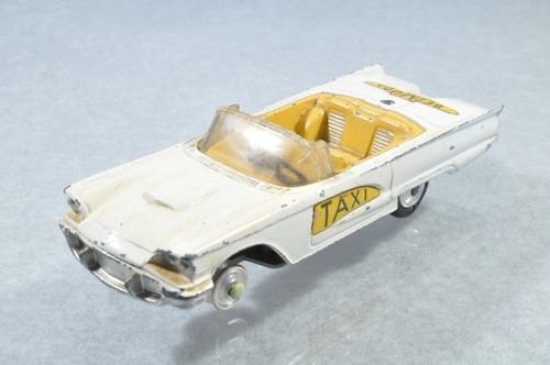 Corgi N°430 Ford Thunderbird Bermuda Taxi - Miniature 1/43, Blanche, En Boîte