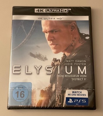 Elysium - 4K UHD Ultra-HD - Matt Damon, Jodie Foster