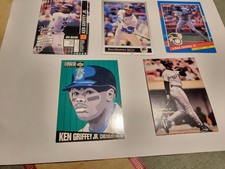 Ken Griffey Jr. Mariners HOF Lot Showdown Donruss Leaf