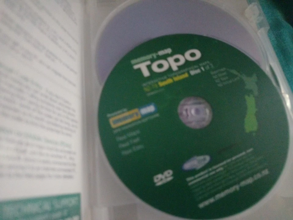 memory -map topo NZ-T8 South Island dvd room - image 3 of 4