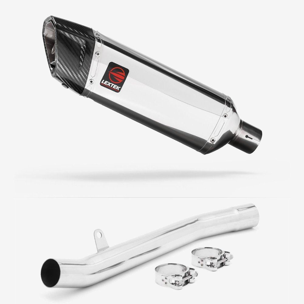 Lextek SP4 Exhaust 300mm with Link Pipe for Suzuki GSF1200 Bandit (96-06)