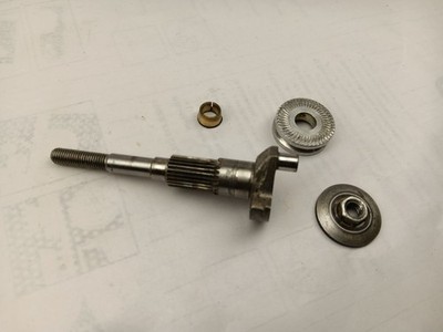Saito FA-82 Crankshaft assembly W/ Flange, collet, Prop Nut Airplane Engine