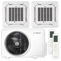 Bosch Multisplit Klimaanlage Decken-Set | Climate 5000 M | 2,6 Kw + 3,5 Kw